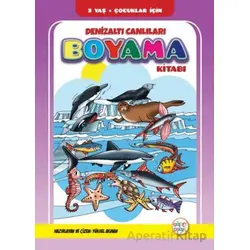 Denizaltı Çanlıları Boyama Kitabı - Kolektif - Gülbey Yayınları