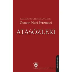 Atasözleri 1942 - Osman Nuri Peremeci - Dorlion Yayınları