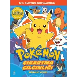 Pokemon - Pikachu Çıkartma Çılgınlığı Etkinlik Kitabı - Kolektif - Doğan Çocuk