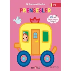 İlk Boyama Albümüm - Prensesler - Kolektif - Beta Kids