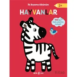 İlk Boyama Albümüm - Hayvanlar - Kolektif - Beta Kids