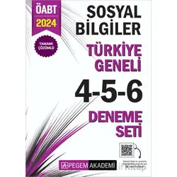 2024 KPSS ÖABT Sosyal Bilgiler Tamamı Çözümlü Türkiye Geneli 4-5-6 (3lü Deneme Seti)