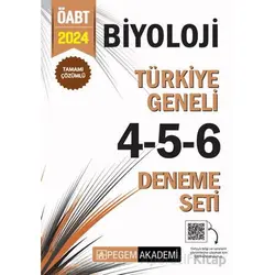 2024 KPSS ÖABT Biyoloji Tamamı Çözümlü Türkiye Geneli 4-5-6 (3lü Deneme Seti)