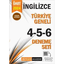 2024 KPSS ÖABT İngilizce Tamamı Çözümlü Türkiye Geneli 4-5-6 (3lü Deneme Seti)