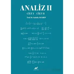 Analiz II (Cilt I – Cilt II) - Sadulla Jafarov - Paradigma Akademi Yayınları
