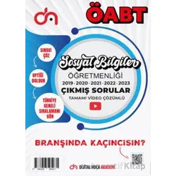 ÖABT Sosyal Bilgiler Öğretmenliği Son Beş Yıl Çıkmış Sorular Tamamı Video Çözümlü