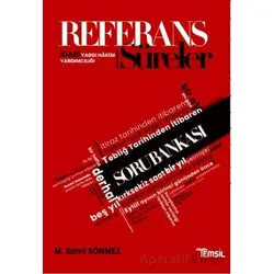 Referans İdari Yargı Hakim Yardımcılığı Süreler Soru Bankası - Sami Sönmez - Temsil Kitap