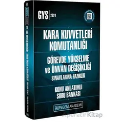2024 Kara Kuvvetleri Komutanlığı Görevde Yükselme ve Unvan Değişikliği Konu Anlatımlı Soru Bankası