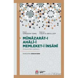 Münazarat-ı Ahali-yi Memleket-i İnsani - Sainüddin Türke - DBY Yayınları