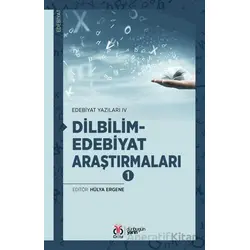 Dilbilim-Edebiyat Araştırmaları 1 - Kolektif - DBY Yayınları