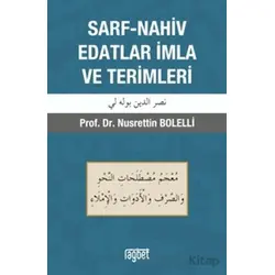 Sarf-Nahiv Edatlar İmla ve Terimler - Nusrettin Bolelli - Rağbet Yayınları