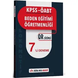 KPSS ÖABT Beden Eğitimi Öğretmenliği Lokomotif Serisi QR Çözümlü 7li Deneme