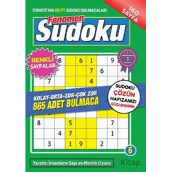 Fenomen Sudoku - 6 - Kolektif - Maxi Yayıncılık