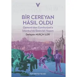 Bir Cereyan Hasıl Oldu - Nurçin İleri - Tarih Vakfı Yurt Yayınları
