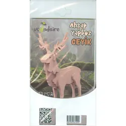 Uçandaire Ahşap Yapboz GEYİK