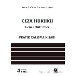 Ceza Hukuku Genel Hükümler (Pratik Çalışma Kitabı) - Kolektif - Adalet Yayınevi