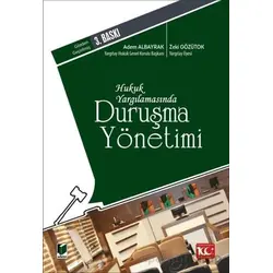 Duruşma Yönetimi - Zeki Gözütok - Adalet Yayınevi