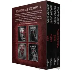 Horror Story Kutulu 4 Kitap Set - Kolektif - Yediveren Yayınları