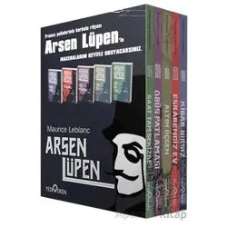 Arsen Lüpen Kutulu 5 Kitap Set - Maurice Leblanc - Yediveren Yayınları