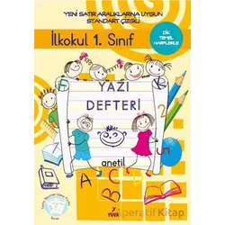 1. Sınıf Yazı Defteri Standart Çizgili - Kolektif - Yuva Yayınları