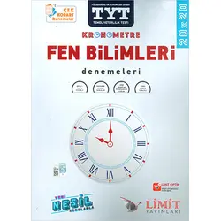 Limit TYT Kronometre Fen Bilimleri 20x20 Denemeleri