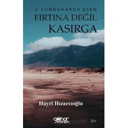 O Sonbaharda Esen Fırtına Değil Kasırga - Hayri Hızarcıoğlu - Gülnar Yayınları