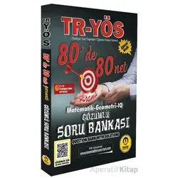 2025 TR YÖS Matematik-Geometri-IQ 80 De 80 Net - Özgen Bulut - Tasarı Eğitim Yayınları