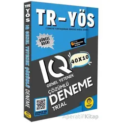 2025 TR YÖS IQ 40X10 Çözümlü Deneme - Özgen Bulut - Tasarı Eğitim Yayınları
