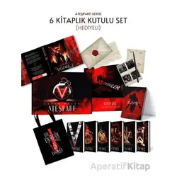 Ateşpare Serisi - 6 Kitaplık Hediyeli Kutulu Set CİLTLİ - Ceren Melek - Ephesus Yayınları