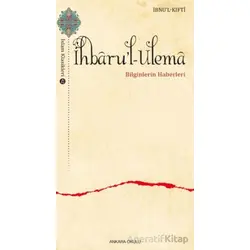 İhbaru’l-Ulema - İbnül-Kıftİ - Ankara Okulu Yayınları