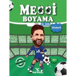 Messi Boyama Kitabı - Kolektif - Yeti Kitap