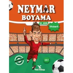 Neymar Boyama Kitabı - Kolektif - Yeti Kitap