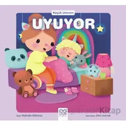 Küçük Unicorn Uyuyor - Nathalie Belineau - 1001 Çiçek Kitaplar