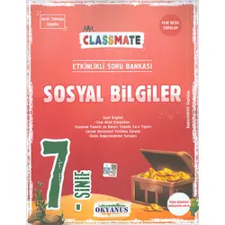 Okyanus 7.Sınıf Classmate Sosyal Bilgiler Soru Bankası