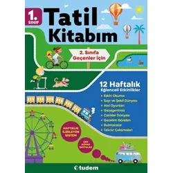 1. Sınıf Tatil Kitabım - Kolektif - Tudem Yayınları