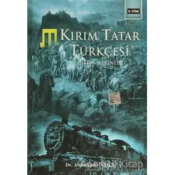 Kırım Tatar Türkçesi Giriş - Metinler - Abdulkadir Atıcı - Eğitim Yayınevi - Ders Kitapları