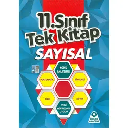 11.Sınıf Tek Kitap Sayısal Örnek Akademi