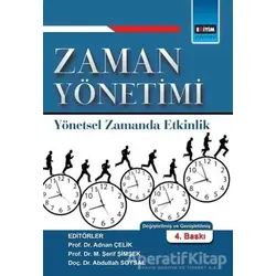 Zaman Yönetimi - Adnan Çelik - Eğitim Yayınevi - Ders Kitapları