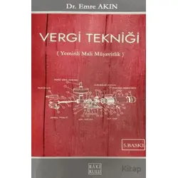 Vergi Tekniği - Emre Akın - Cağaloğlu Yayınevi