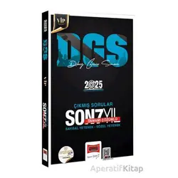 Yargı Yayınları 2025 DGS VİP Sayısal-Sözel Yetenek Tamamı Çözümlü Son 7 Yıl Çıkmış Sorular