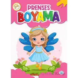Neşeli Prenses Boyama - Kollektif - Dokuz Çocuk