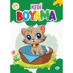 Neşeli Kedi Boyama - Kollektif - Dokuz Çocuk