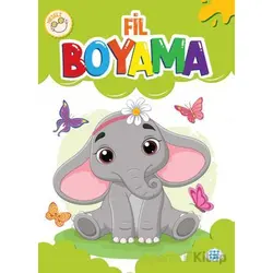 Neşeli Fil Boyama - Kollektif - Dokuz Çocuk