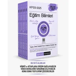 2025 KPSS Eğitim Bilimleri Konu Anlatımlı Modüler Set (6 Kitap)