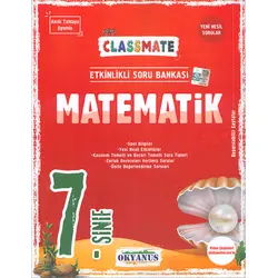 Okyanus 7.Sınıf Classmate Matematik Soru Bankası