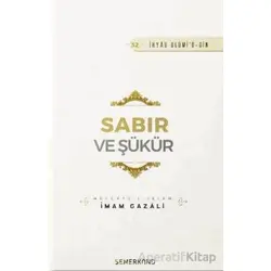 Sabır ve Şükür - İmam Gazali - Semerkand Yayınları