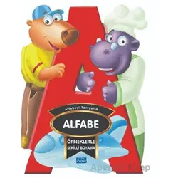 Örneklerle Şekilli Boyama – Alfabe - Kolektif - Parıltı Yayınları