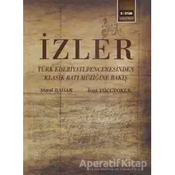 İzler - Meral Bahar - Eğitim Yayınevi - Bilimsel Eserler