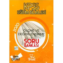 Yeni Trend 2020 KPSS Ölçme ve Değerlendirme Soru Bankası