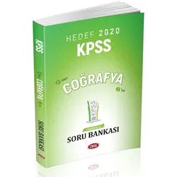 Data 2020 KPSS Coğrafya Soru Bankası